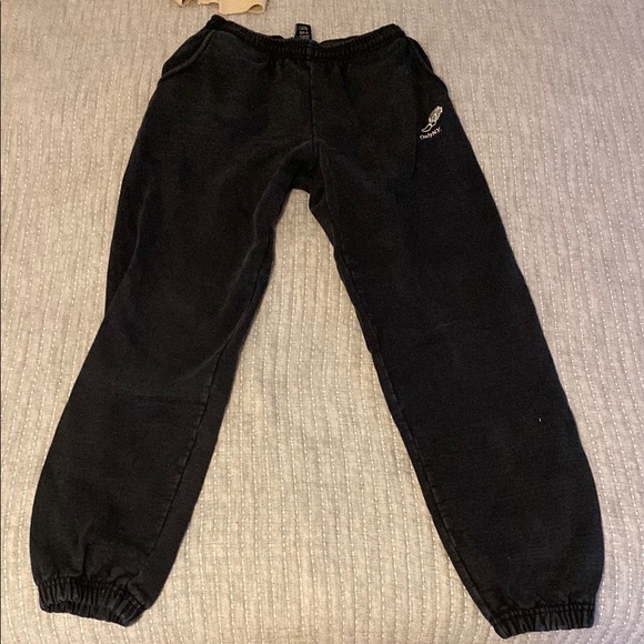 OnlyNY Black Sweatpants - Picture 1 of 7